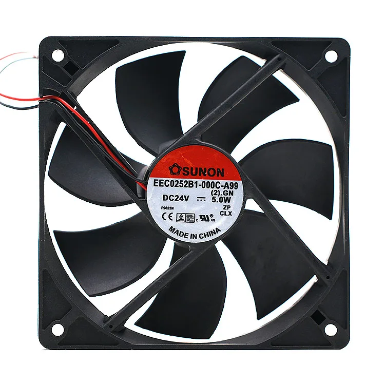 

Free Shipping New For Sunon EEC0252B1-000C-A99 12025 24V 5W Cabinet Air Conditioning Cooling Fan