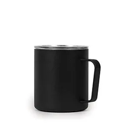 Black 260g 12oz идеально изотермическая чашка с крышкой с двойными стенками Вакуумный Нержавеющая сталь чашку старый чашка для кемпинга горячим в течение 12 часов; холода в течение 24 часов - Цвет: Black