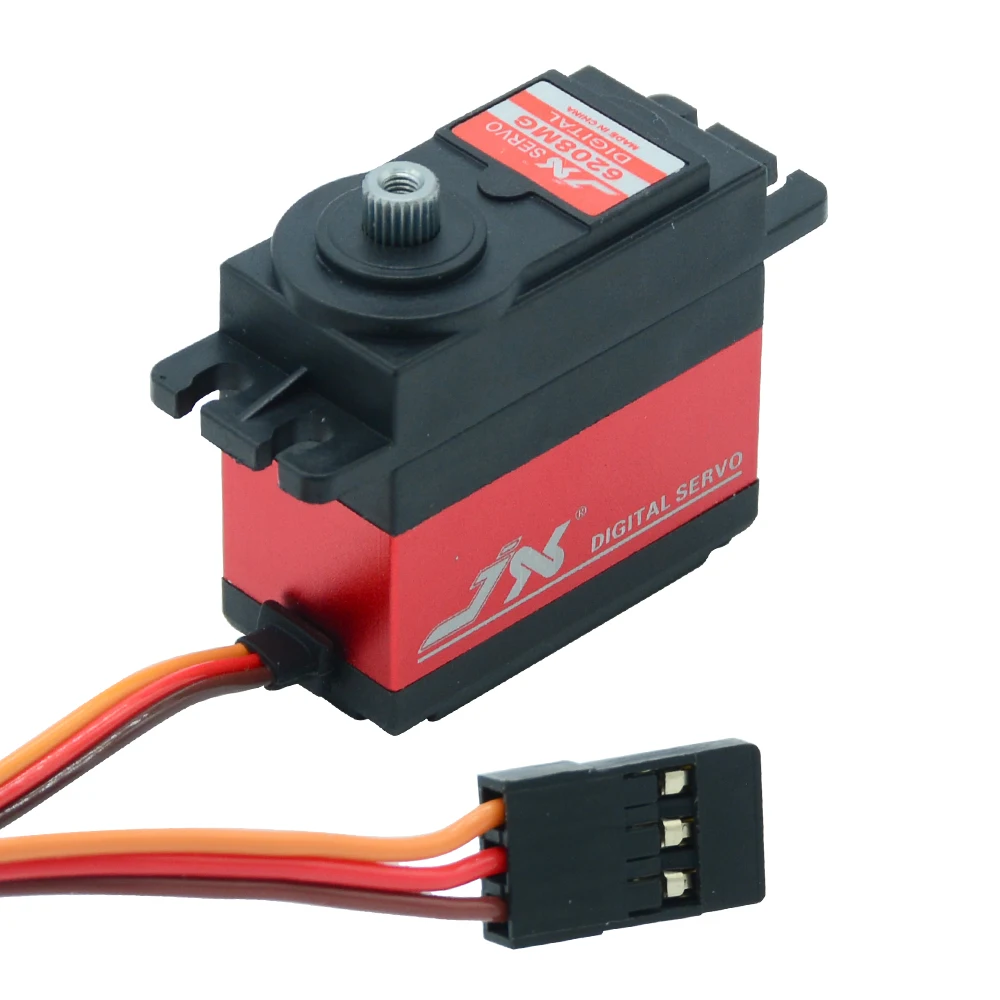 JX PDI-6208MG 8 кг 0,07 сек высокоскоростная металлическая Шестерня цифровой стандартный сервопривод для 1/10 RC Drift Car Buggy Crawler Plane
