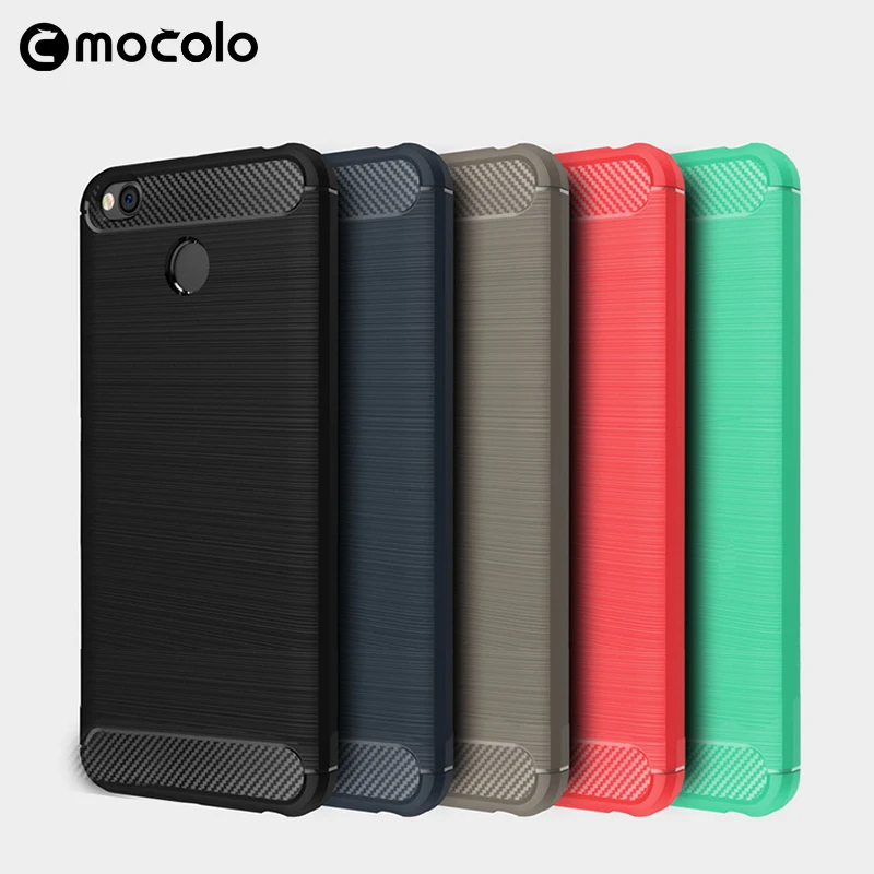 Case For Xiaomi Redmi 4X Brushed Armor Shockproof Soft Silicone TPU Anti-knock for Protective Cover 5.0&quot | Мобильные телефоны и