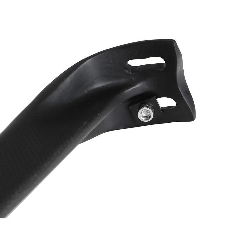 УГЛЕРОДНЫЙ Подседельный штырь для велосипеда регулируемый Смещенный 50 мм MTB