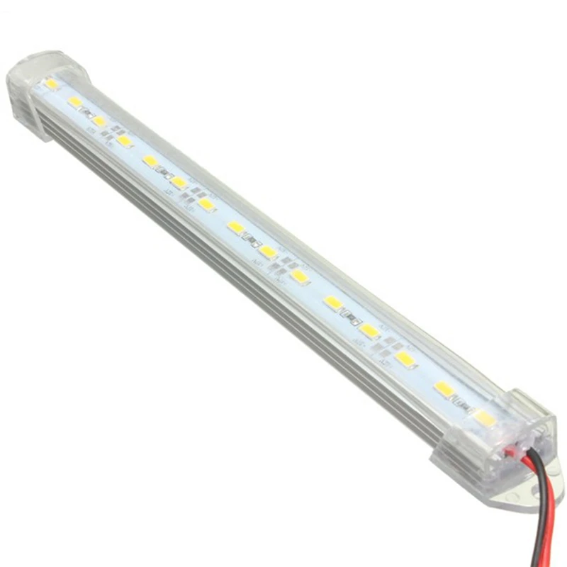 Прозрачная Светодиодная панель 23 5 см 12 В SMD 5630 Световая трубка для салона