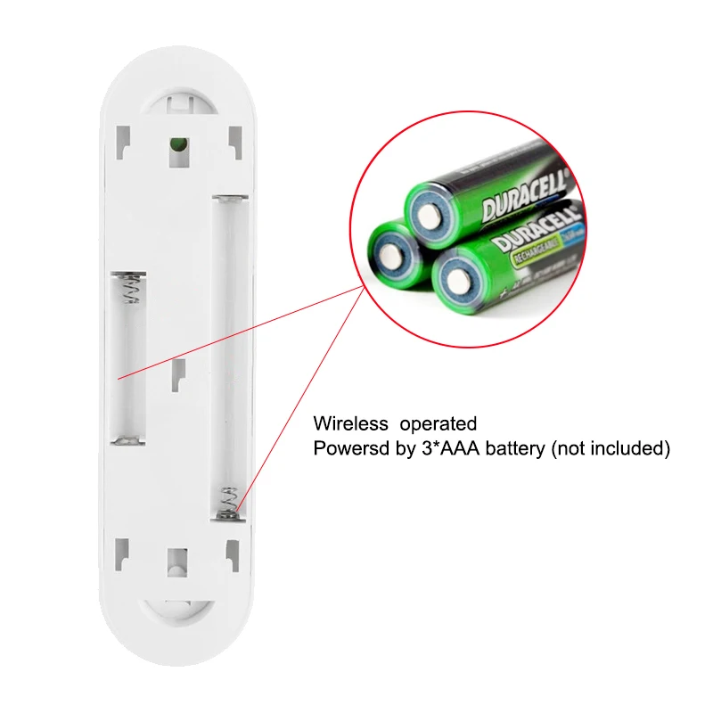 Светодиодный ночник миниатюрная беспроводная настенная лампа с сенсорным