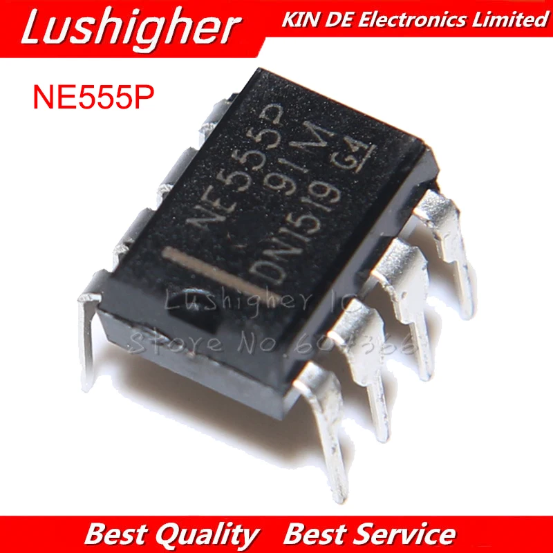 10 шт. NE555 DIP8 NE555P NE555N 555 DIP новый оригинальный| |