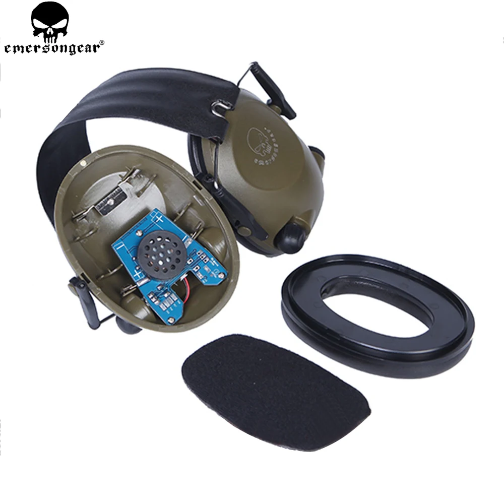 Шумоподавление EMERSONGEAR защита для слуха наушники электронная гарнитура стрельбы