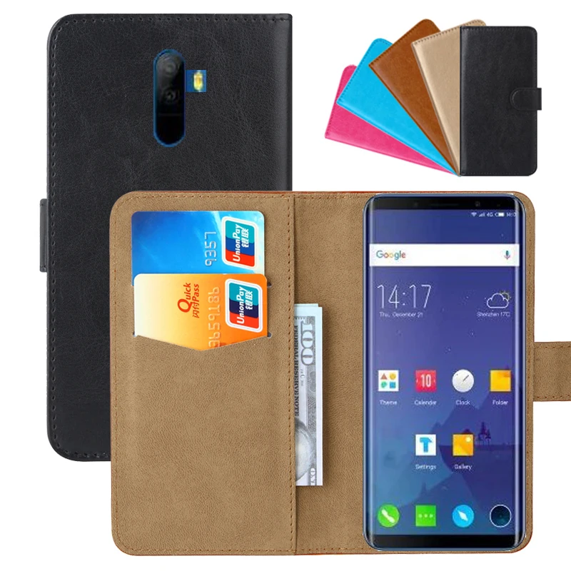 

Luxury Wallet Case For Elephone U/U Pro PU Leather Retro Flip Cover Magnetic Fashion Cases Strap