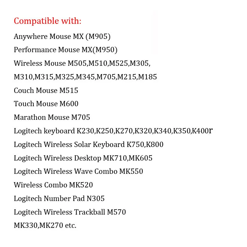 Миниатюрный usb-приемник Unifying для unifying мыши и клавиатуры можно подключить до шести(6) устройств с логотипом Unifying