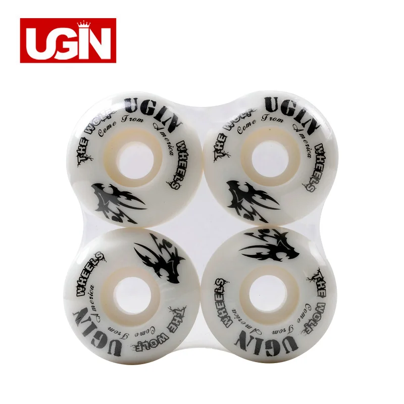 Колеса для скейтборда серии Wolf Pro 4X UGIN Classic 52 мм x 30 устойчивые полиуретановые