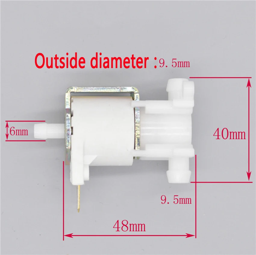 Электрический миниатюрный Соленоидный клапан 24 В выхлопной газоотвод не