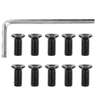 10pcs screws for xiaomi mijia m365 electric scooter stainless steel tool bolts with wrench tools replacement accessories parts