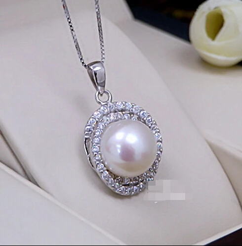 11 12 мм натуральный большой жемчужный кулон безупречный кулон|pendant|pendant pearl |
