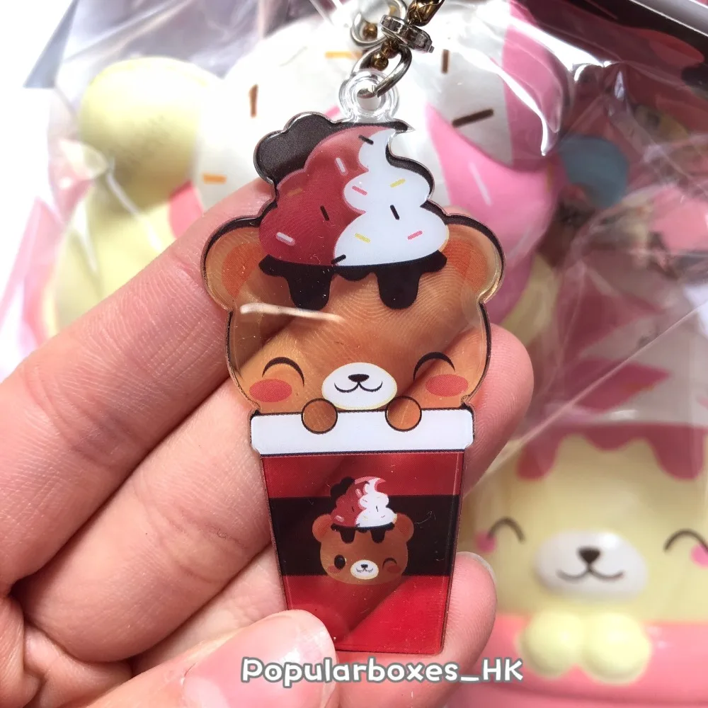Медленно восстанавливающая форму игрушка Creamiicandy yummiibear кофе | Игрушки и хобби