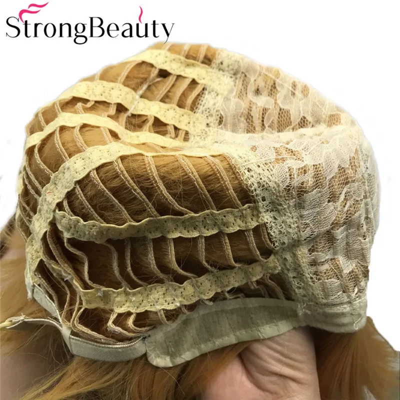 StrongBeauty синтетические вьющиеся волосы парик для женщин Косплей парики с косой булочка