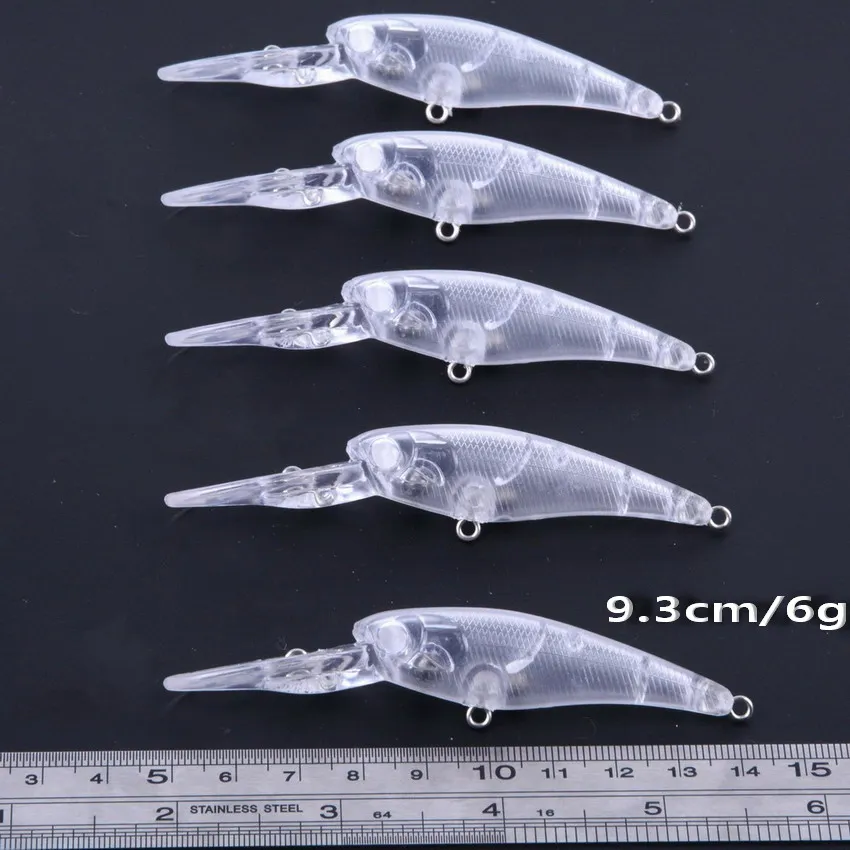 FS0732 40PCS 40 шт./компл. мульти-Стиль Неокрашенный приманка воблер ИСОГД, встроенный в транспортное средство Artificiais Minnow ABS Пластик жесткие приманки рыболовные приманки пустой - Цвет: FS0732 40PCS