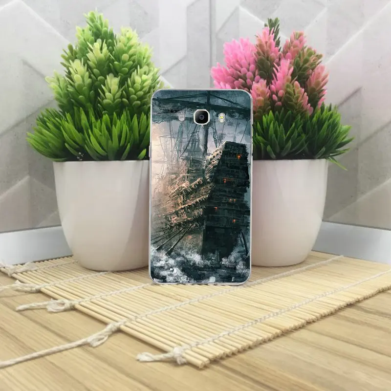 Мачта пиратского корабля для Samsung Galaxy A3 A5 A7 J2 J3 J4 J5 J6 J7 J8 2016 2017 2018 Мягкий Силиконовый