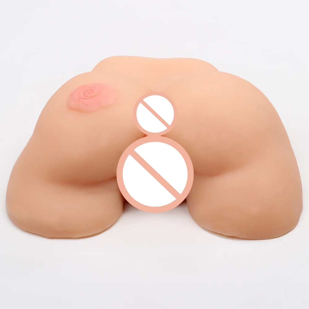 100% силикон 2 кг Мужской мастурбатор большой силиконовый зад Вагина секс куклы для