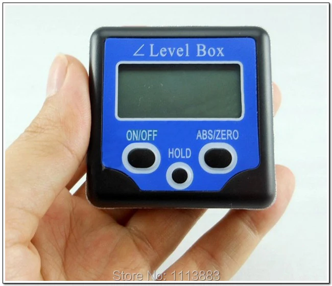 360 градусов магниты база Цифровой Инклинометр измеритель углов сферическим