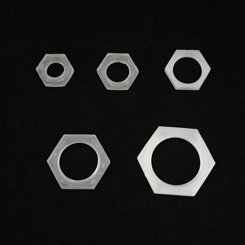 5 шт. пластиковая Шестигранная гайка 1/8 &quot~ 3/4&quot для аквариума|Соединители
