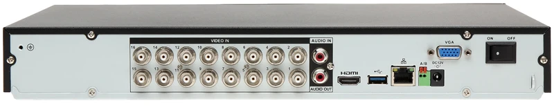 16 Channel Penta-brid 1080P-Lite 1U Digital Video Recorder DHI-XVR5216AN-S2 Alarm input/3 Relay Output 4 /1 Audio In/Out | Безопасность