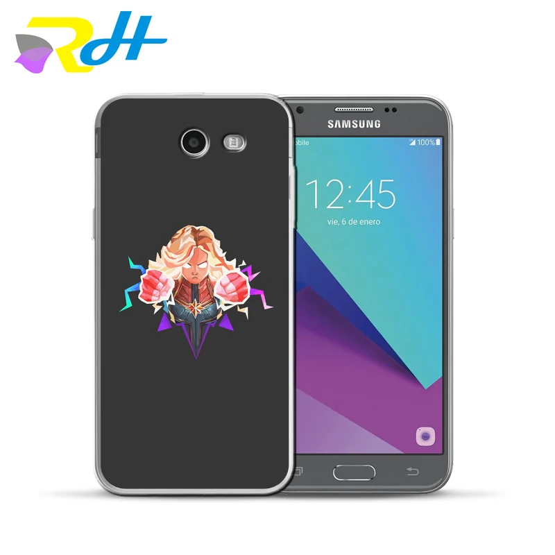 Мягкий ТПУ чехол для Samsung Galaxy J4 J6 J8 2018 Мстители задняя оболочка J3 J5 J7 2017 J5Prime J6Plus Coque
