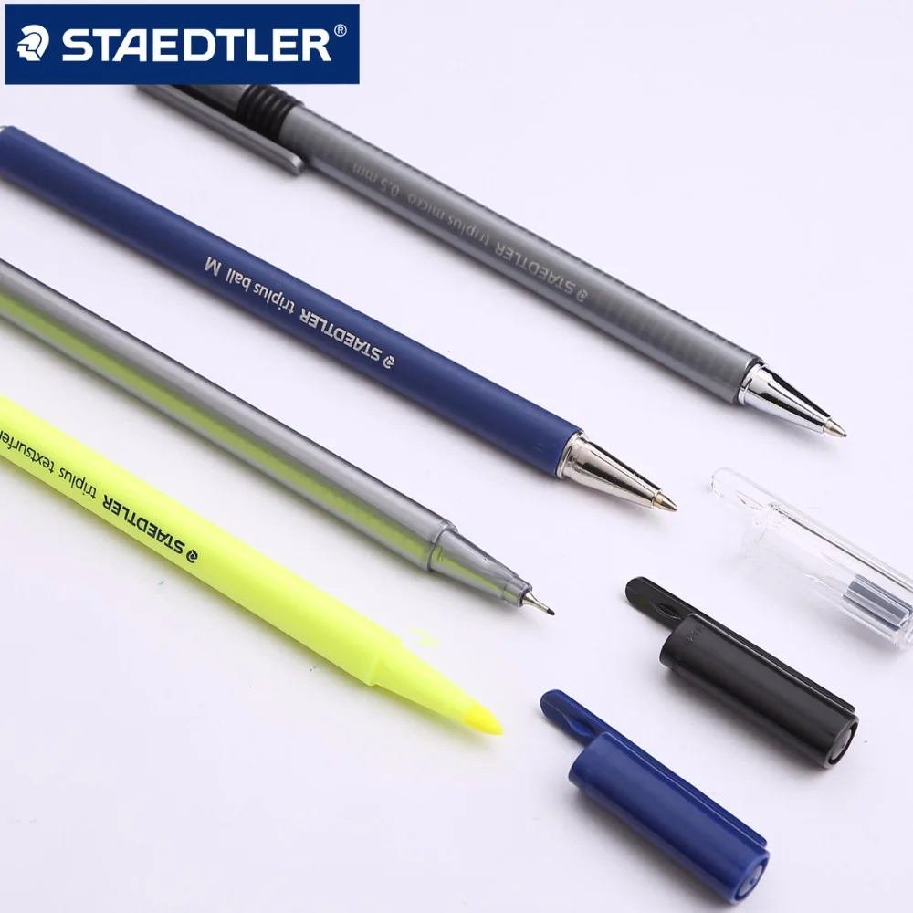 STAEDTLER Triplus Mobile Office 34 SB4 многофункциональная ручка набор Fineliner ручка/Шариковая ручка/механический карандаш/хайлайтер 4 шт