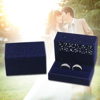 ring box display gift storage organizer jewelry engagement wedding holder