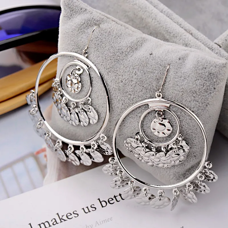 Золотые индийские серьги jhumkas в богемном стиле очаровательные модные ювелирные