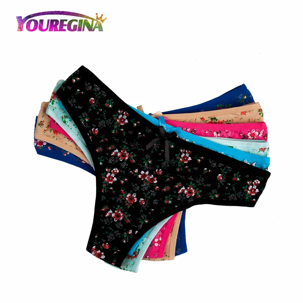 YOUREGINA женские сексуальные стринги нижнее белье хлопковые трусики милый