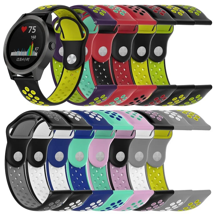 BOX-W дышащая повязка для Garmin VivoActive 3 мягкий силиконовый ремешок Vivoactive Music/Garmin Forerunner