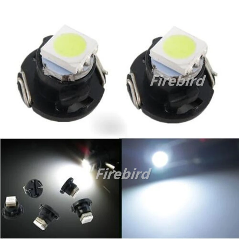 6 светодиодных ламп T4.7 5050SMD красная синяя белая желтая Зеленая лампа для