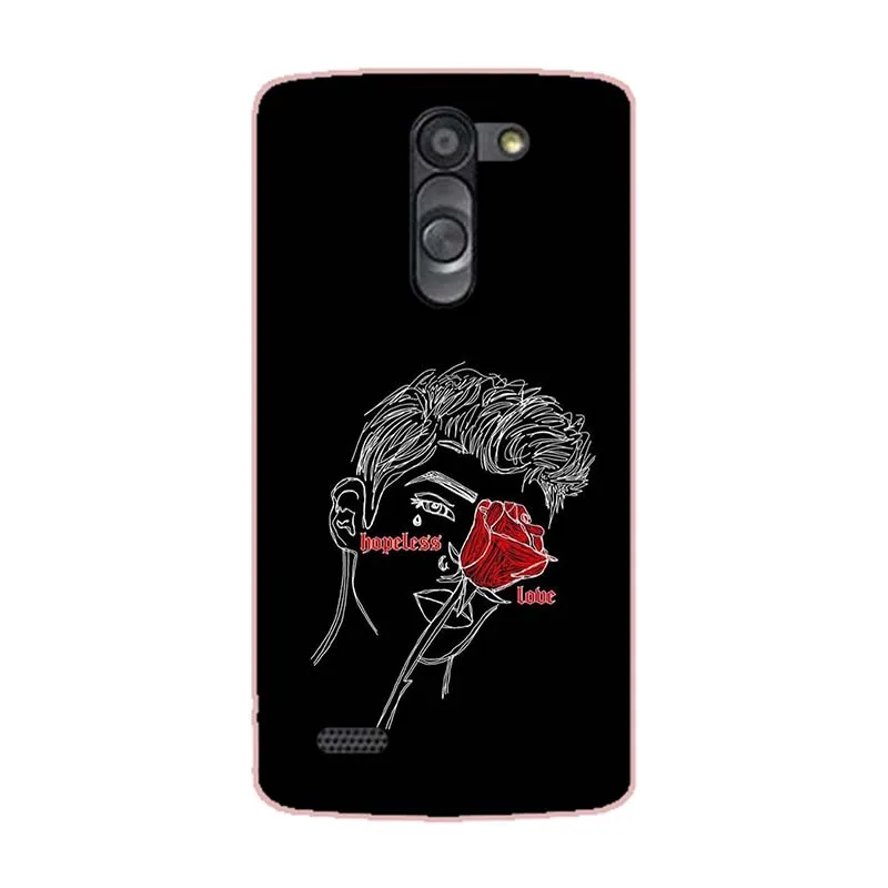 Чехол для LG L Bello D331 D335 L Prime D337, задняя крышка, мягкий силиконовый красивый мультяшный чехол для телефона, чехол с принтом