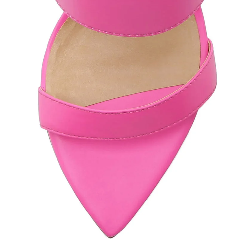 Розовые и неоновые зеленые босоножки на высокой танкетке женские шлепанцы с