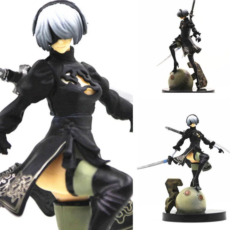 2018 Горячая PS4 игра NieR Automata YoRHa No. 2 Тип B 2B мультяшная аниме игрушка Коллекционная