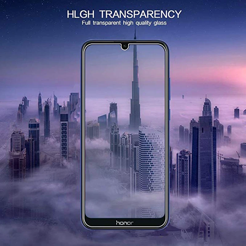 2 шт. закаленное стекло для Honor 8a защитная пленка экрана телефона Защитное Huawei Honer