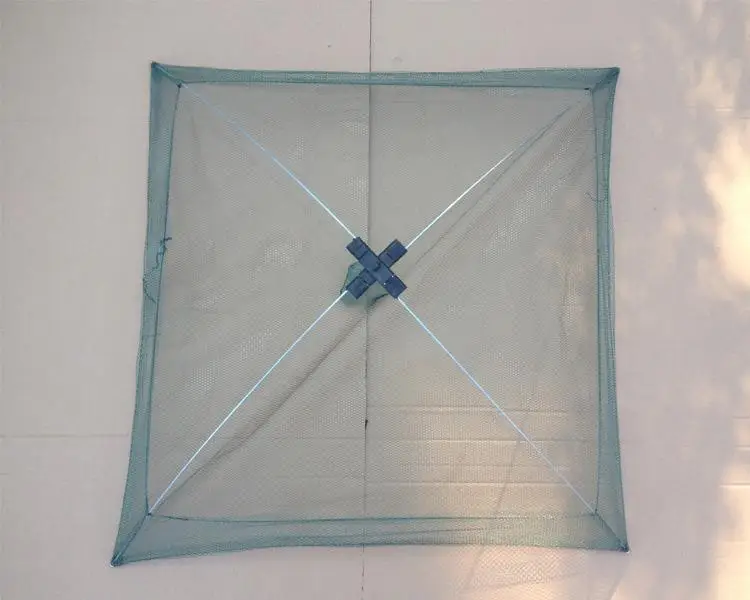 2 шт. Бесплатная доставка рыболовные снасти сети складные сетчатые приманки