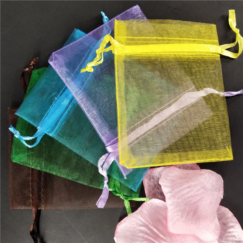 100 шт. мешочки из органзы 15 х20 см|packaging bags organza|packaging jewelrypackaging gift |
