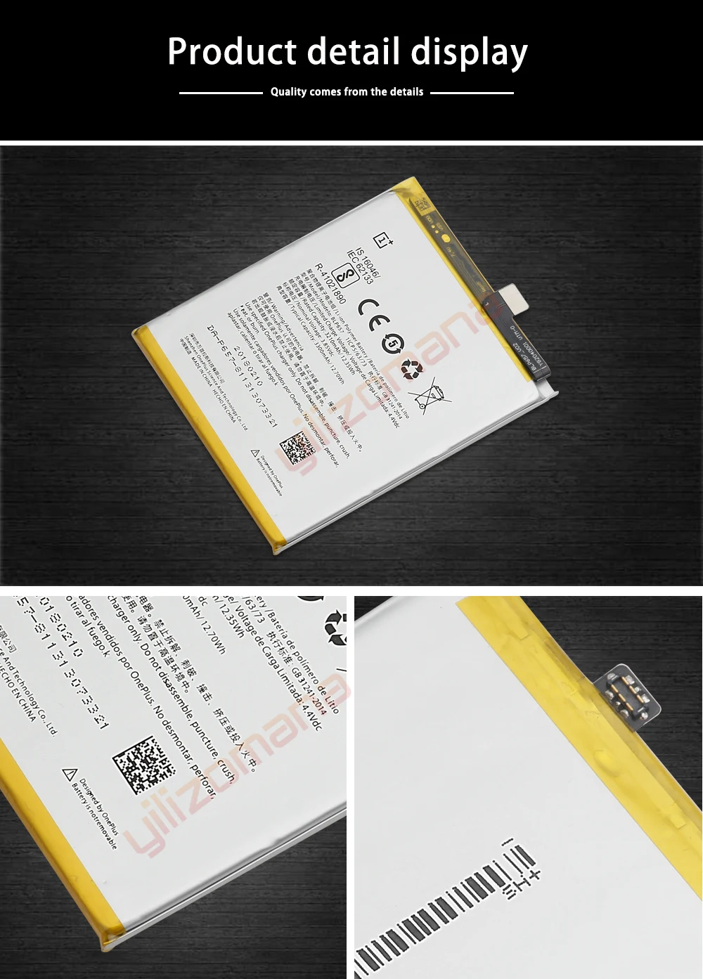 ONE PLUS аккумулятор для телефона BLP657 3210/3300 мАч для OnePlus 6 A6001 Высокое качество Замена литий-ионных батарей Бесплатные инструменты