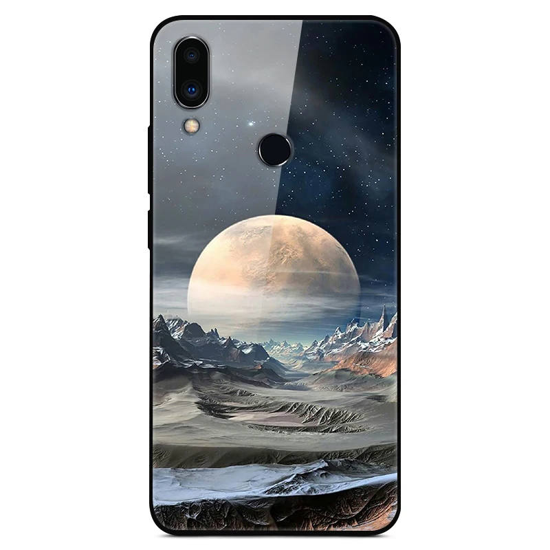 Чехол для Meizu Note 9, чехол из закаленного стекла, твердая задняя крышка, чехол для телефона, для Meizu Note 9, Note9, глобальная версия, защитный чехол для телефона