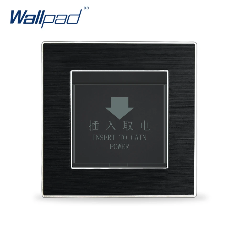 Отель вставьте ключ зажигания карты переключатели Wallpad люксовый настенный