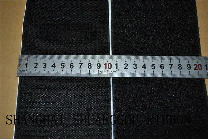 

4''(10cm) widthx1meter adhesive hook and loop. Sticky Back hook & loop Fastener Self Adhesive Tape.
