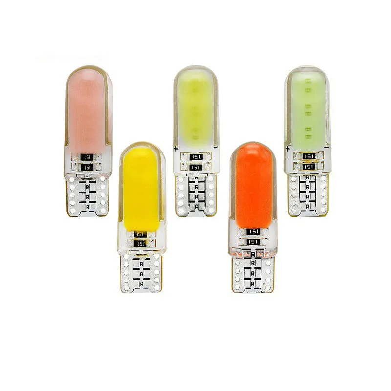 YSY 300 шт. новый тип силиконы 12SMD высокой мощности COB T10 LED 194 168 W5W светодиодные