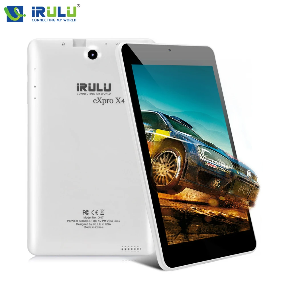 Оригинал IRULU X47 Google Tablet PCAllWinner А33 1.3 ГГЦ Cortex A7 Quad Core Android 5.1 1 ГБ + 16 Wi Fi Bluetooth 4000 мАч