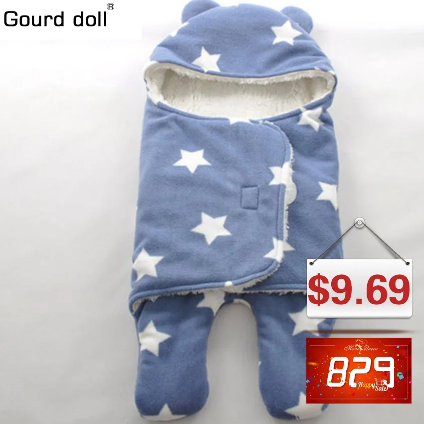 0-12 м новые детские спальные мешки в качестве конверта для новорожденных зимние