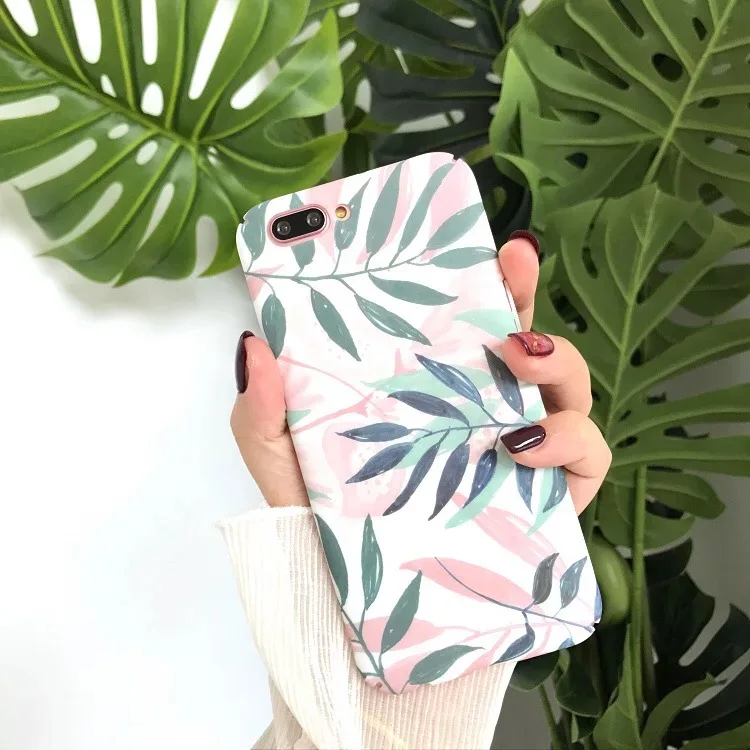 Phone Cases For Oppo A37 Artistic Freshness Leaf Case F5 Back Covers F1S Women Girls' Hard Full Cover |