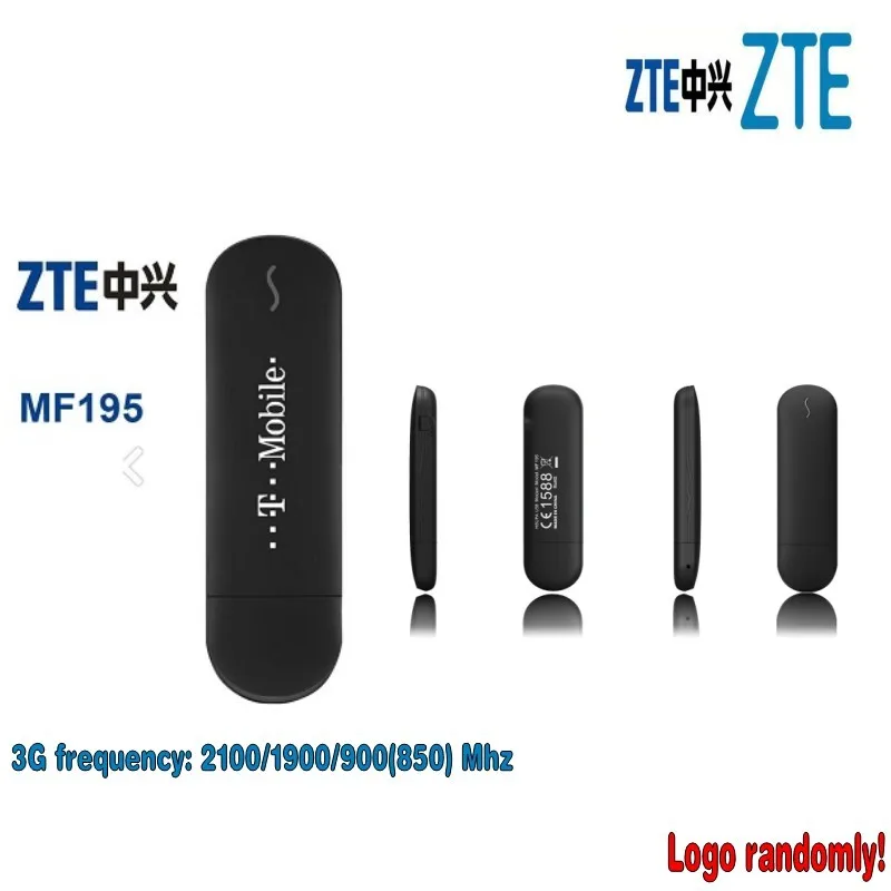 Оригинальный разблокированный USB модем ZTE MF195 HSDPA 3G 21 Мбит/с и кабель 3G|usb 3g dongle|zte usb