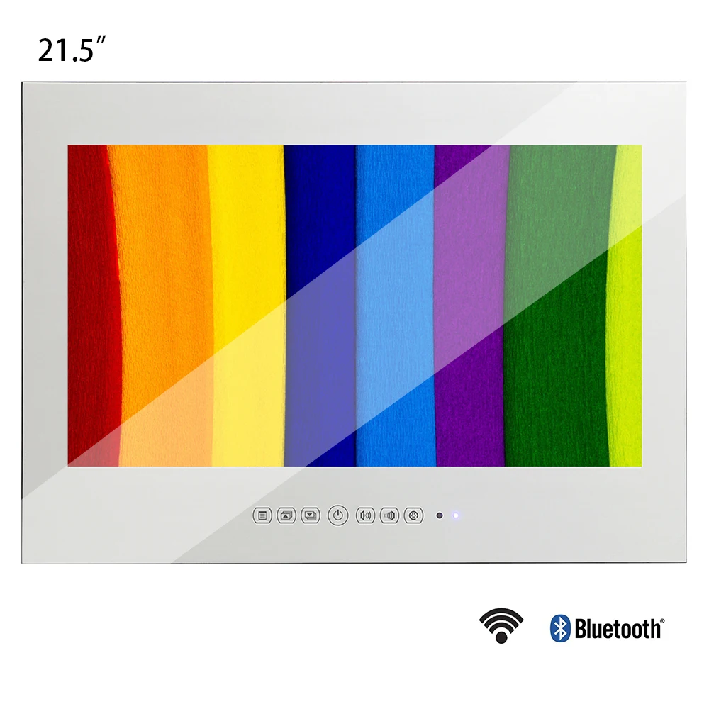 Souria 21,5 Дюймов Full HD 1080P Android Смарт исчезающее стекло зеркало водонепроницаемый Телевизор с LAN и интегрированным Wi-Fi