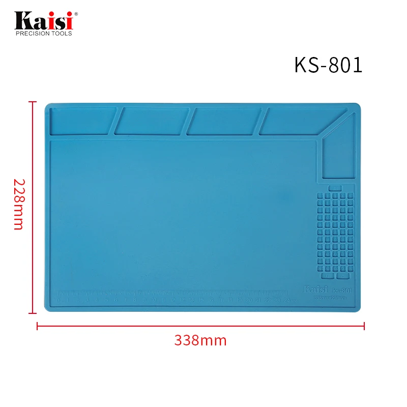 KS-802 KS-801 теплоизоляция силиконовый коврик стол обслуживания платформы для BGA