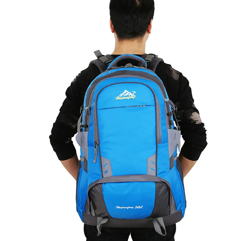 Men Hiking Backpacks Sport Bags Outdoor Camping Backpack Waterproof Mountain Climbing Travel Nylon | Спорт и развлечения