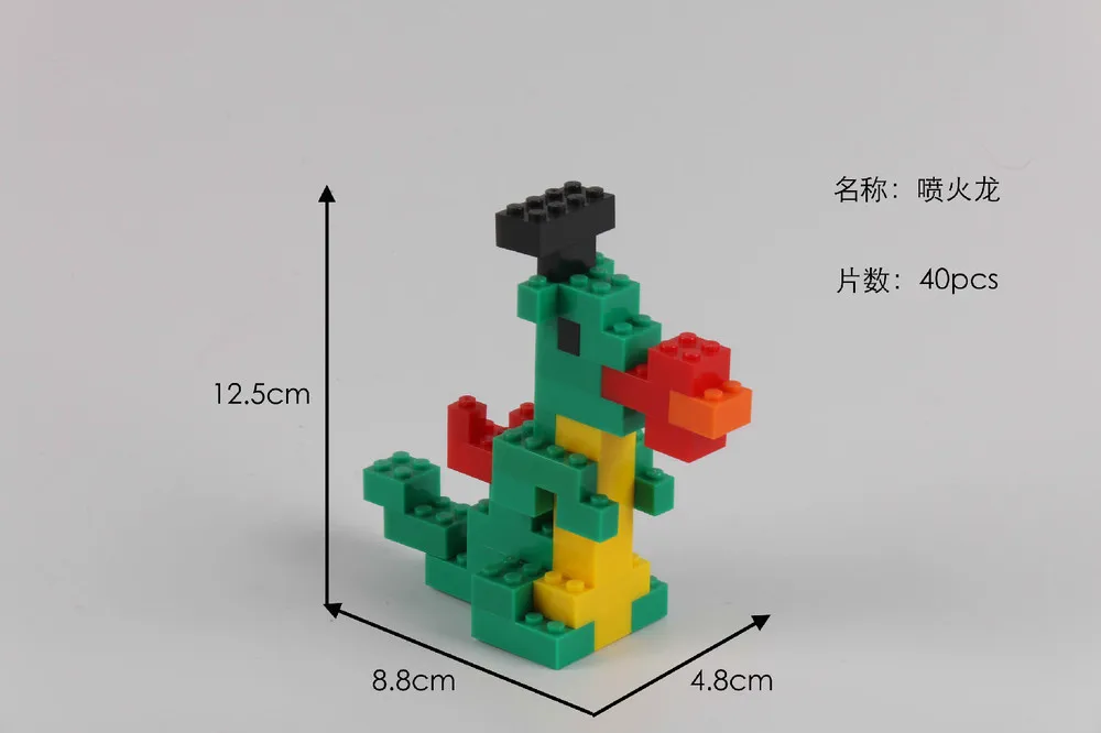 LONGDA радует высоким Совместимость Alpinia Oxyphylla Building Block игрушечный конструктор