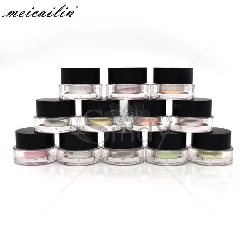 Блестящий единорог Аврора нюдовая пудра для ногтей зеркальный хромовый Радужный